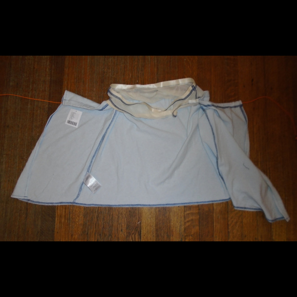 Urban Outfitters Blue Draw String Beach Skirt - Picture 4 of 6